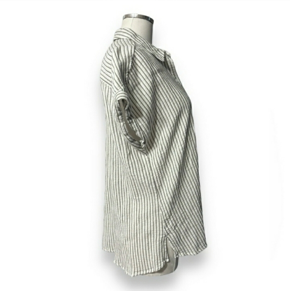 SONOMA Goods For Life Striped Dolman Camp Shirt - Picture 4 of 8